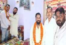 जौनपुर और वाराणसी के प्रतिनिधियों ने सवर्ण आर्मी अध्यक्ष सूरज चौबे से की मुलाकात, आरक्षण व्यवस्था और सपा प्रमुख के बयान पर घेरा