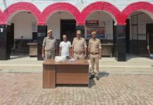55 लाख की चरस के साथ तस्कर गिरफ्तार