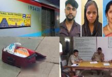 लाल ट्रॉली बैग ने खोला खौफनाक राज, प्रेम संबंध में महिला की हत्या, शव के 18 टुकड़े कर ट्रेन में भेजे, मणिपुर से पकड़ा गया दंपती