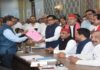 राज्यसभा के लिए सपा के दो प्रत्याशियों का नामांकन