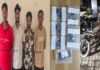 गोरखपुर में असलहा तस्करी गिरोह का भंडाफोड़, 5 सदस्य गिरफ्तार