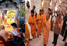 मुख्यमंत्री योगी ने हनुमानगढ़ी में लिया आशीर्वाद, रामलला के दरबार में टेका माथा