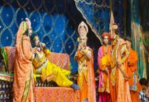 श्रीराम का वनगमन और केवट की भक्ति ने रामलीला में बांधा दर्शकों का मन