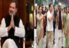 राहुल गांधी के काफिले की गाड़ियां आपस में टकराईं, कार्यकर्ता घायल