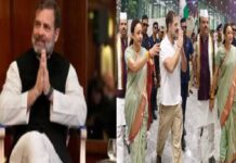 राहुल गांधी के काफिले की गाड़ियां आपस में टकराईं, कार्यकर्ता घायल