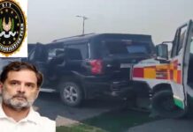 राहुल गांधी के काफिले की टक्कर की जांच करेगी एसआईटी, डीजीपी ने दिए निर्देश