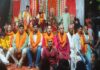 नगरा में श्रीराम के राज्याभिषेक का भव्य मंचन