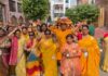 रामगंगा विहार में गूंजे ‘जय श्री राम’ के जयकारे, भव्य कलश यात्रा के साथ श्रीमद्भागवत कथा का शुभारंभ
