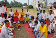 हनुमान ध्वज पूजन के साथ नगरा में रामलीला महोत्सव का हुआ शुभारंभ, 11 से 22 अक्टूबर तक चलेगा भव्य आयोजन