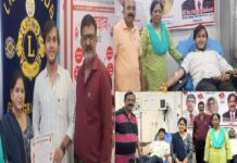 लायंस क्लब ने किया 11 यूनिट रक्तदान